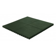 Speelplaatstegel met schijngroef Groen 100x100x4,5 cm